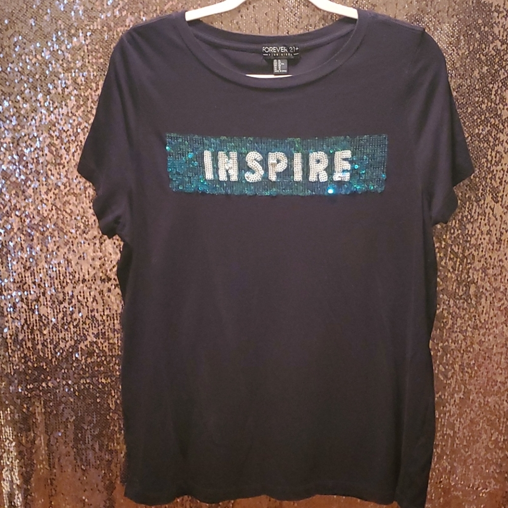 Sequin Design T-Shirt